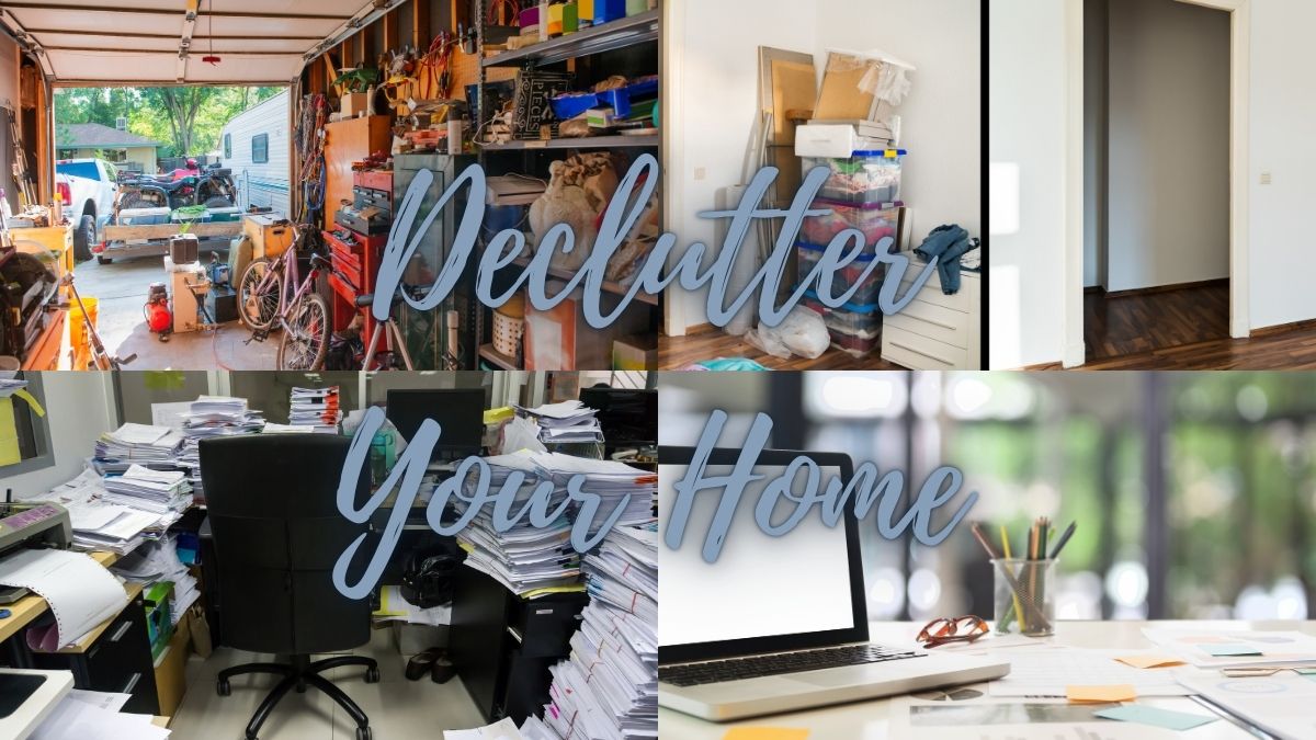 Declutter your home, AIDI, declutter, organized